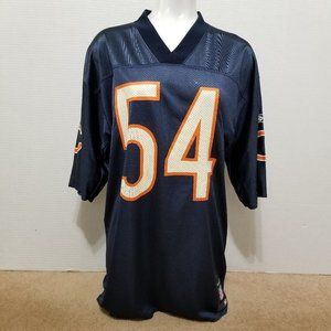 Brian Urlacher jersey Medium Chicago Bears #54 54 NFL Reebok football linebacker